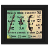 Woodstock Ticket